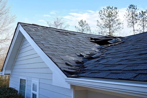 Storm Damage Roof Repair in Nashville